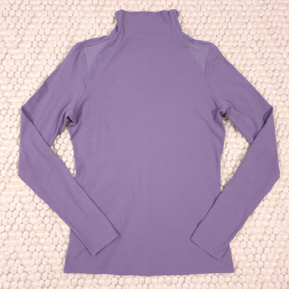 Lululemon Ethereal Mock Neck Purple Quartz Sz 8 - Picture 6 of 6
